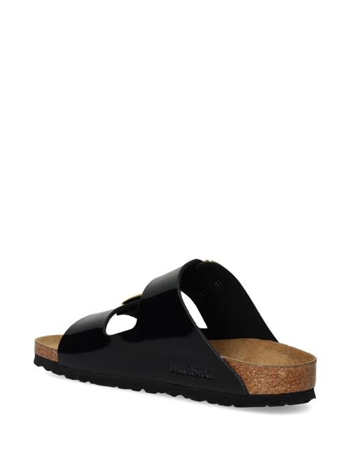 Ciabatte Birkenstock Arizona Big Buckle nere lucide BIRKENSTOCK | ARIZONA BIG1027918